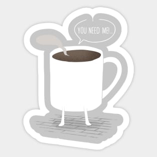 Coffee Mug Sticker